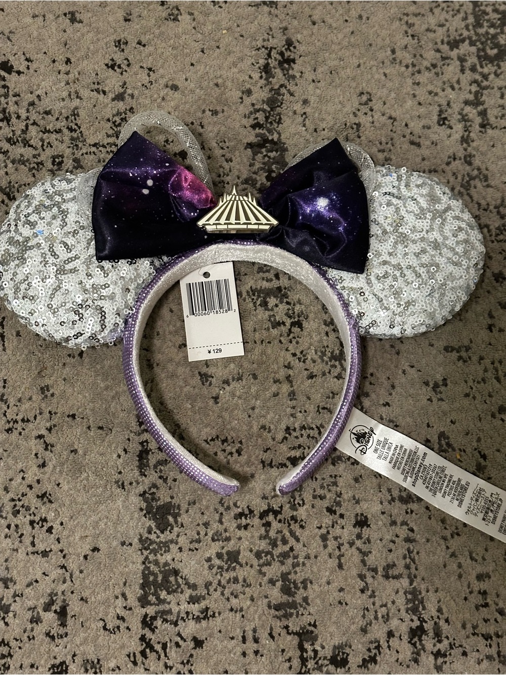 NWT Disney Parks Space Mountain Minnie Mouse Ears Headband – Shanghai Disney